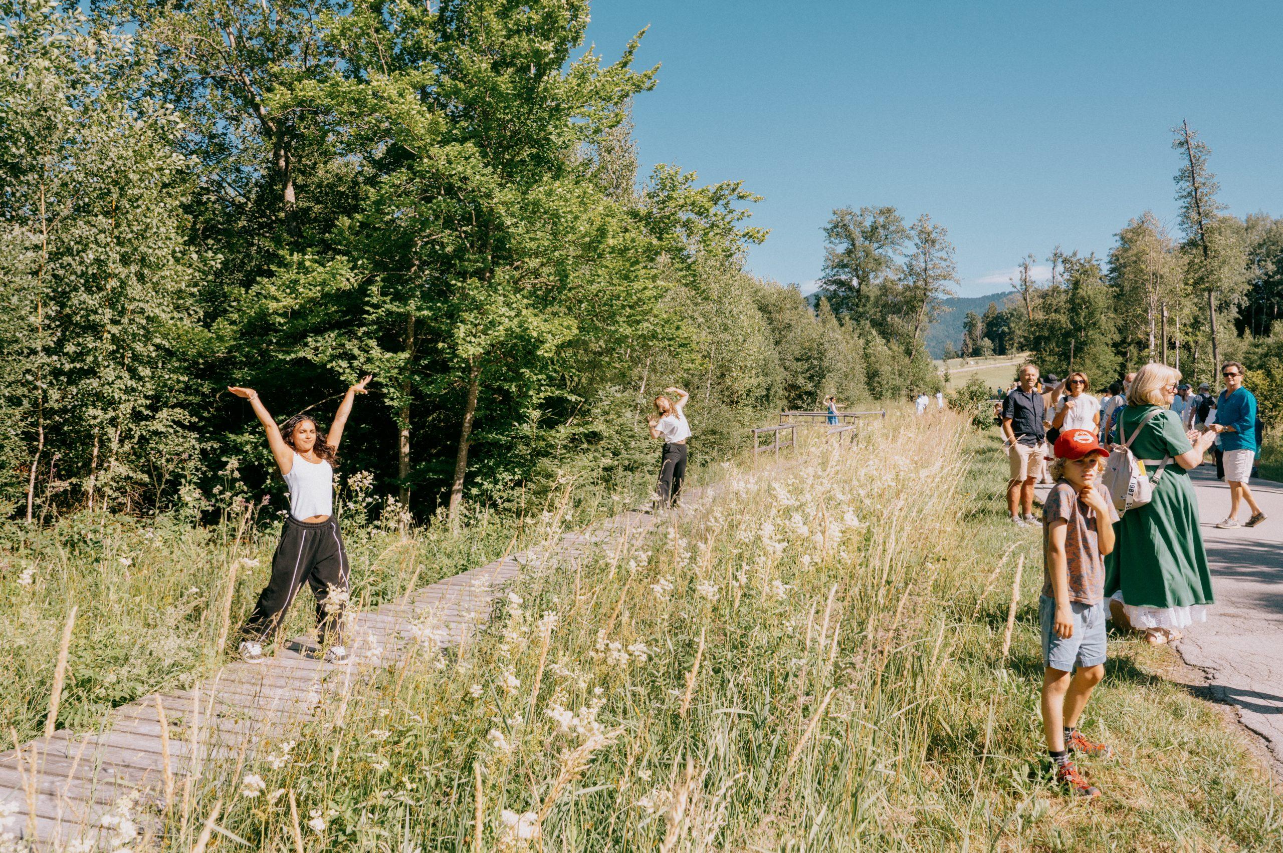 SOND by Marinella Senatore in Nantesbuch, a countryside outside Munich – with Stiftung Kunst und Natur foundation. July 4, 2026.
