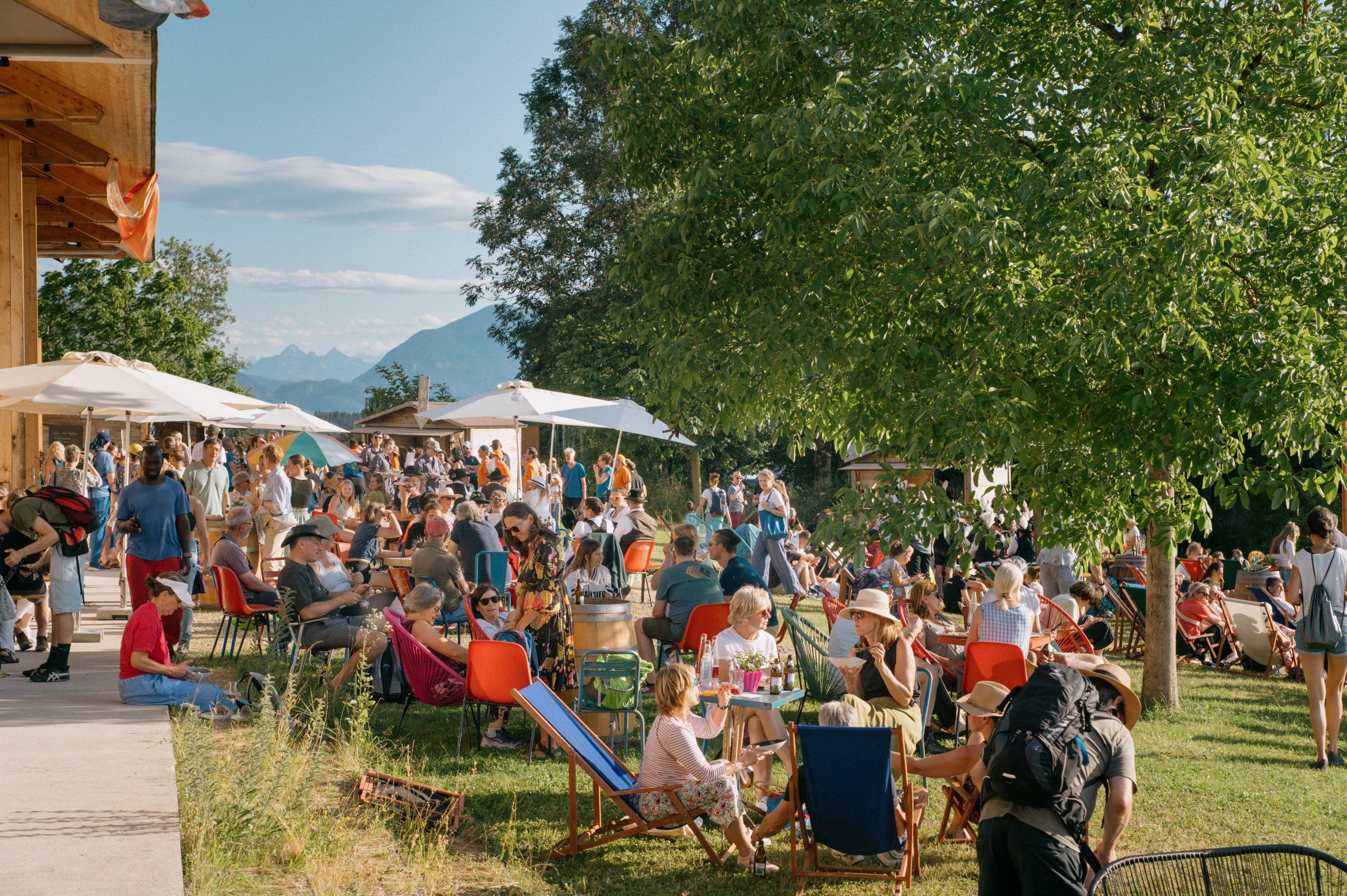SOND by Marinella Senatore in Nantesbuch, a countryside outside Munich – with Stiftung Kunst und Natur foundation. July 4, 2026.